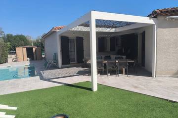 Cottage pour 6 personnes, avec jardin et terrasse à Saint-Mathieu-de-Tréviers