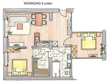 Ferienwohnung für 4 Personen in Borkum, Ostfriesische Inseln, Bild 2