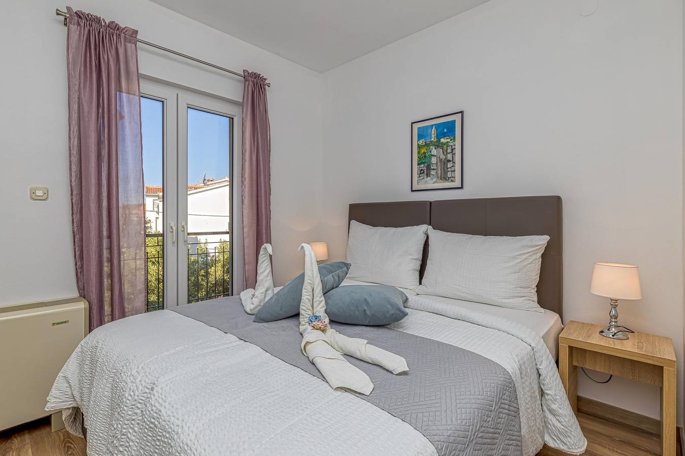 Ganze Wohnung, Apartment Tonka 220m from the beach in Okrug Gornji, Ciovo