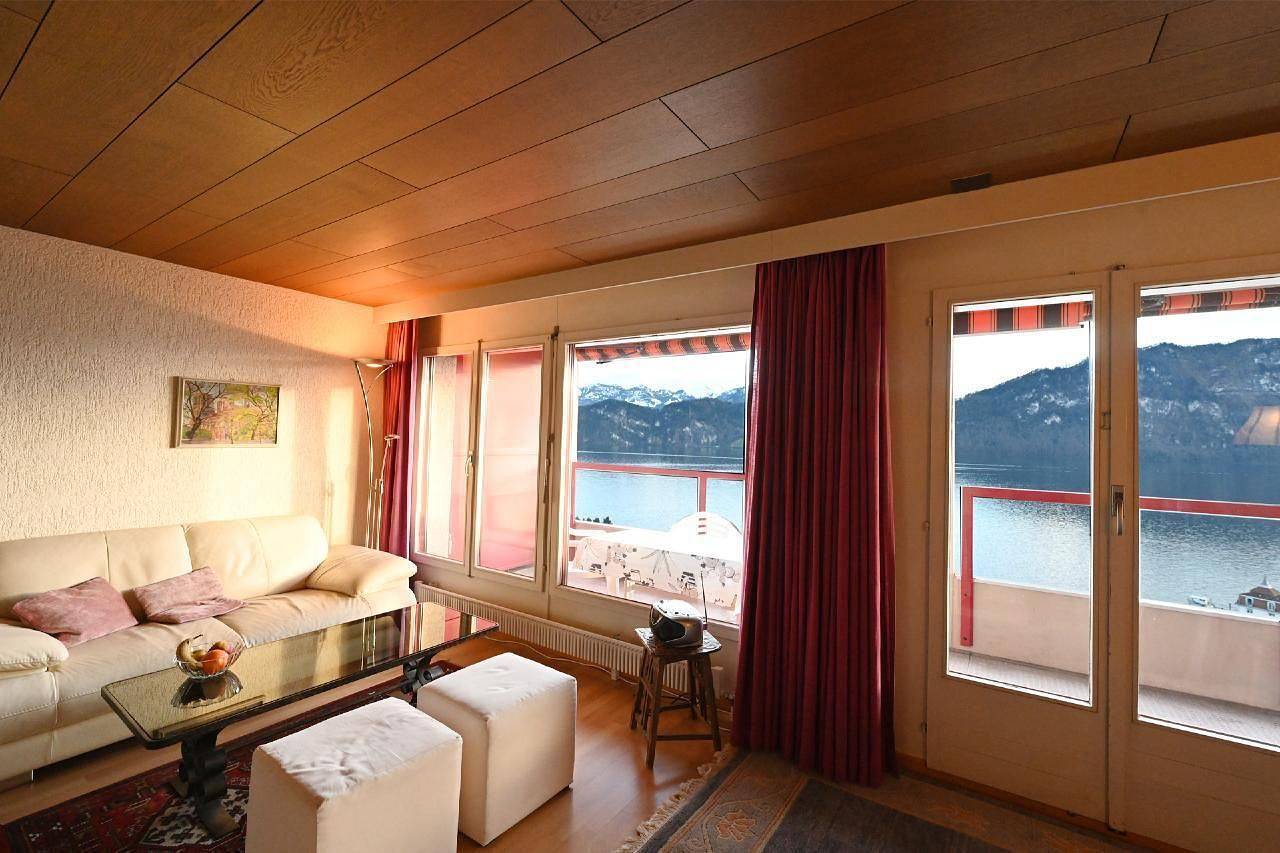 Apartamento vacacional entero, Acogedor apartamento Alpenblick in Weggis, Lago de los Cuatro Cantones