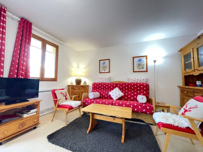 Appartement entier, Appartement cosy 6 pers, 2 chambres, balcon proche pistes in Valfréjus, Modane