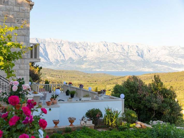 Ferienwohnung für 8 Personen, mit Garten und Meerblick auf Brac - 2