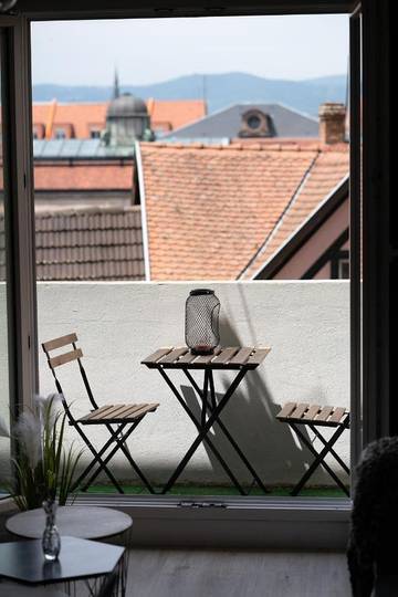 Gîte pour 6 personnes, avec balcon et vue dans Office De Tourisme De Colmar