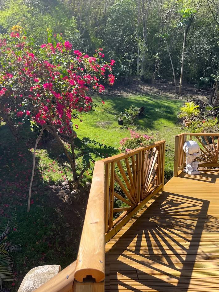 Appartement entier, Appartement avec vue jardin à Deshaies 80 m² avec piscine in Deshaies, Guadeloupe