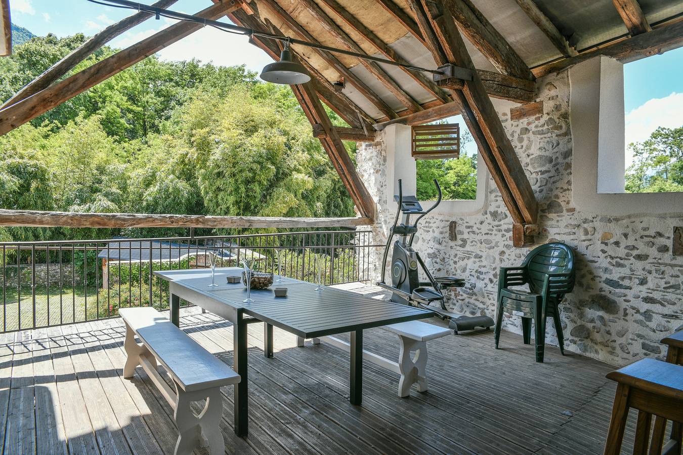 Casa de vacaciones 'Le Moulin De Bayard' con vistas a la montaña, terraza privada y Wi-Fi in Pontcharra, Isère