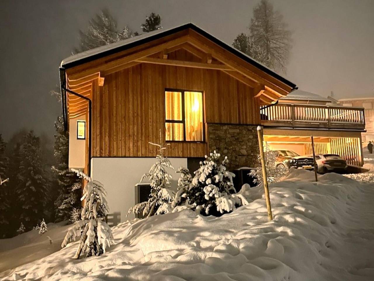 Luxuriöses Chalet mit Sauna, Nahe der Skipiste in Stadl-Predlitz, Turracher Höhe