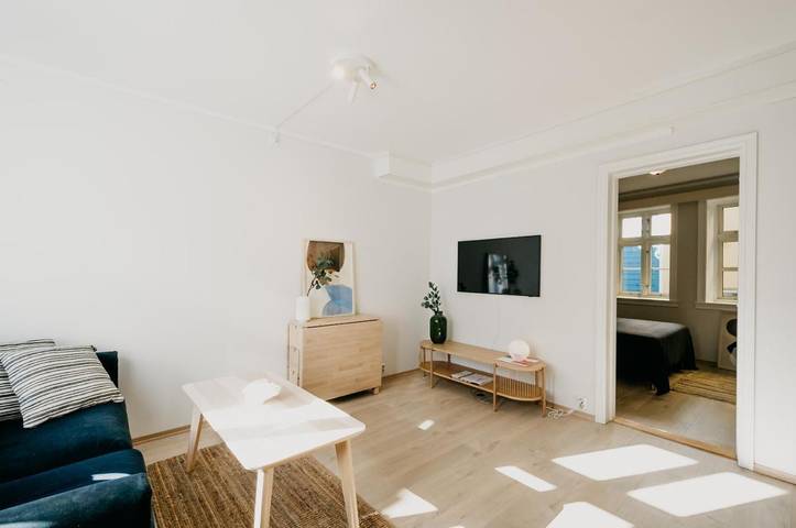 Apartament wakacyjny dla 3 osób, z taras i widok w Bergen