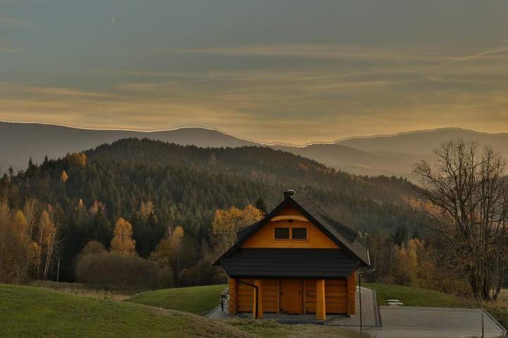 Dom dla 8 osób, z taras i ogród oraz widok, zwierzęta dozwolone w Zawoja