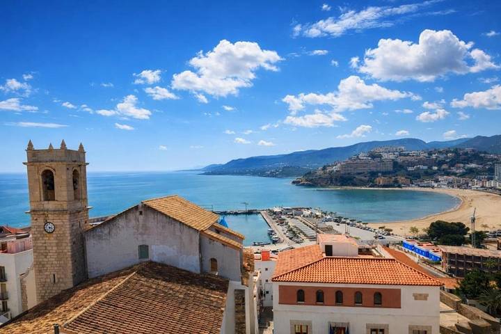 Maison d’hôte pour 2 personnes, avec terrasse et vue à Peñíscola