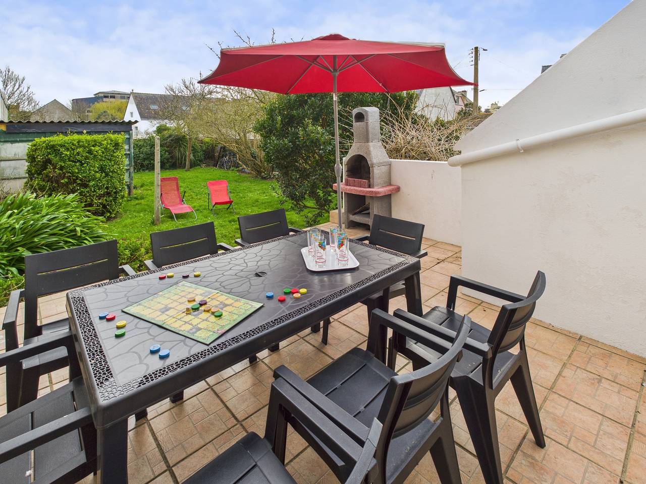 Maison pour 8 - barbecue et jardin - tout à pied in Guilvinec, Region de Quimper