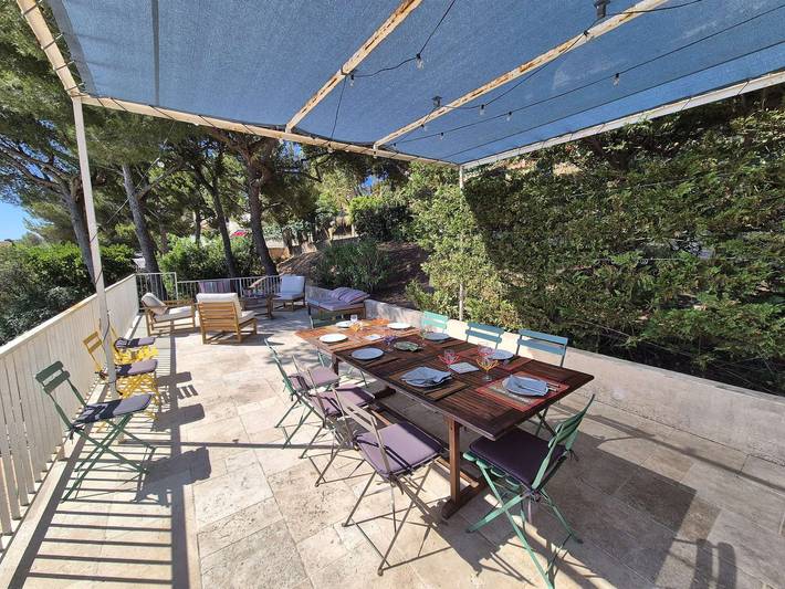 Sea-view house, swimming pool, 7 bedrooms, Wi-Fi in Saint-Mandrier-sur-Mer, Costa mediterránea (Francia)