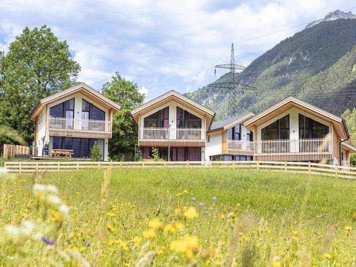 Ferienhaus für 8 Personen, mit Balkon und Terrasse sowie Garten und Sauna in Biberwier