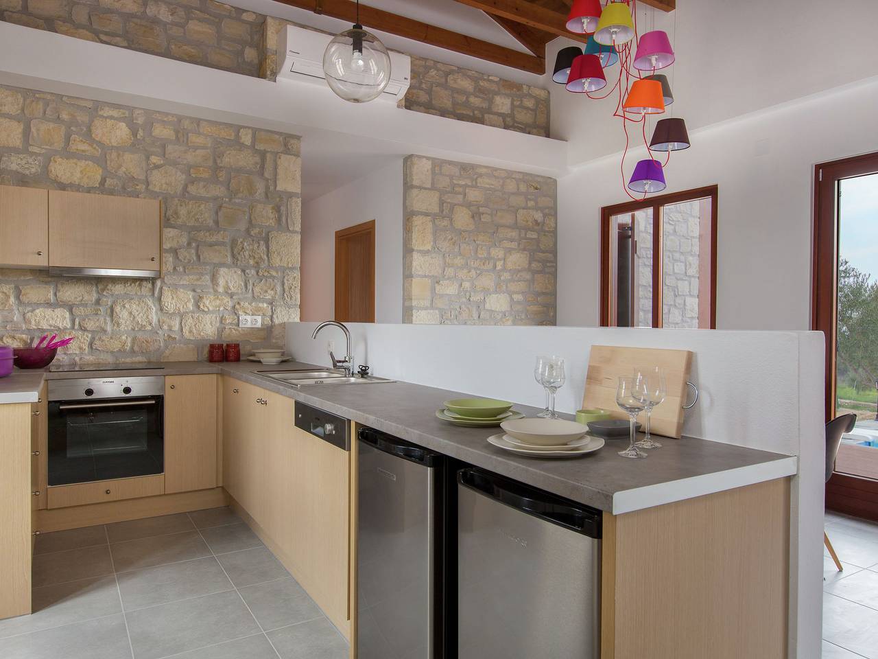 Villa ad Arkadi con piscina vicino al mare in Mesi, Rethymno e dintorni