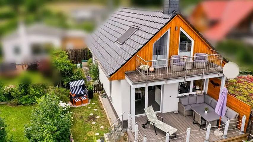 Ferienhaus für 7 Personen, mit Balkon und Terrasse sowie Garten in Plau am See - 2