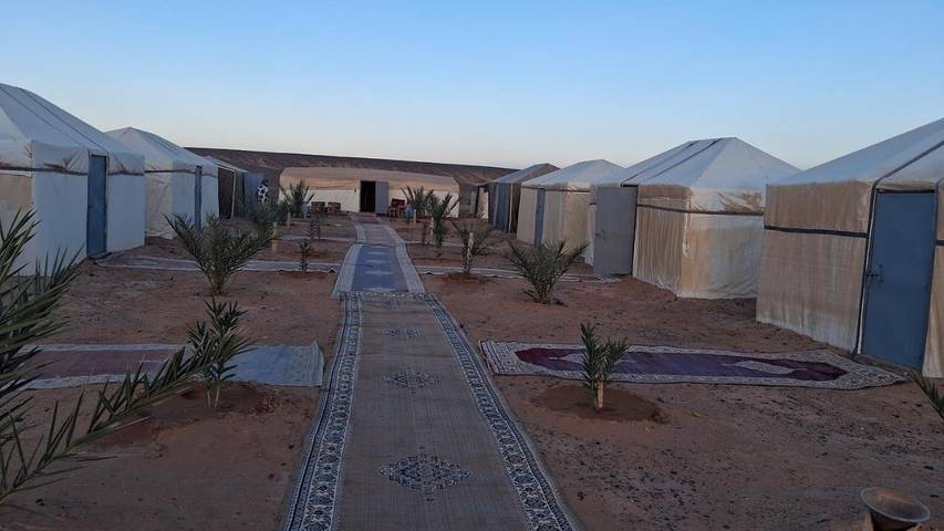 Tente pour 2 personnes, avec jardin et vue, animaux acceptés au Maroc - 3