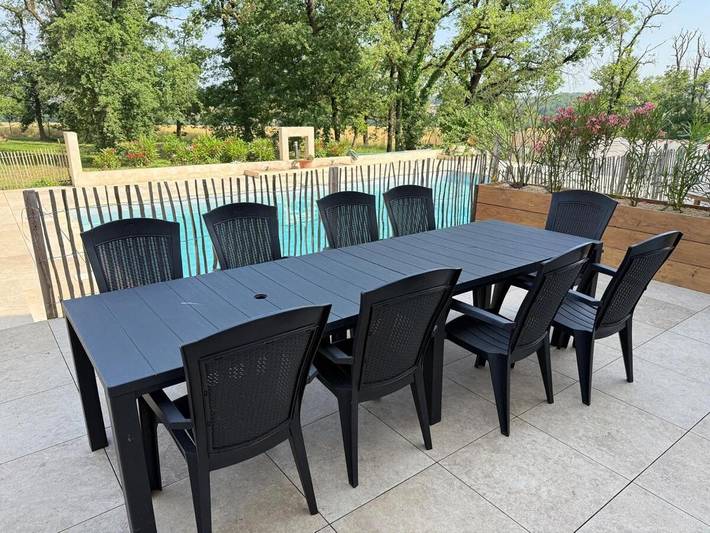 Location de vacances pour 7 personnes, avec piscine ainsi que jardin et jacuzzi à Fréjairolles - 2