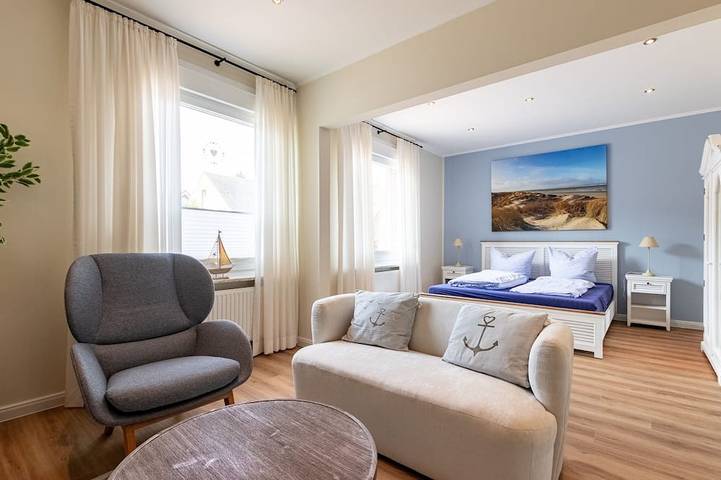 Ferienhaus für 6 Personen, mit Terrasse und Sauna sowie Garten, mit Haustier auf Borkum - 2
