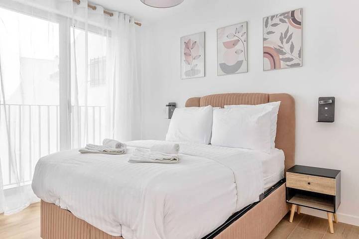 Ganze Wohnung, Angenehme Wohnung mit Balkon -6P-Proche Disney/Paris in Champigny-sur-Marne, Val-de-Marne