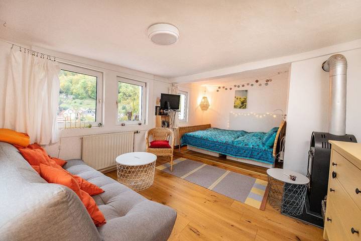 Ferienhaus für 5 Personen, mit Terrasse und Garten sowie Ausblick in Bad Liebenstein