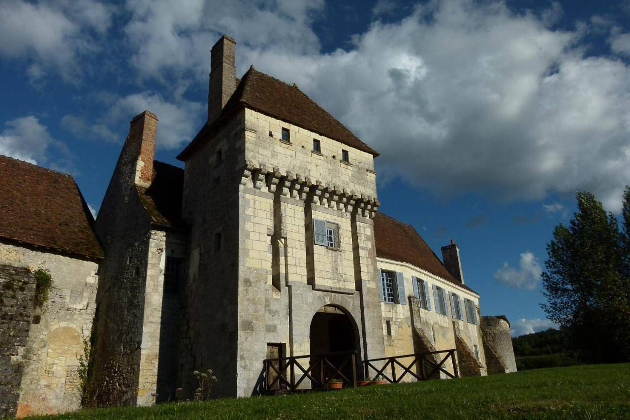 Chateau monastere de la Corroirie in Chemillé-sur-Indrois, Région de Loches