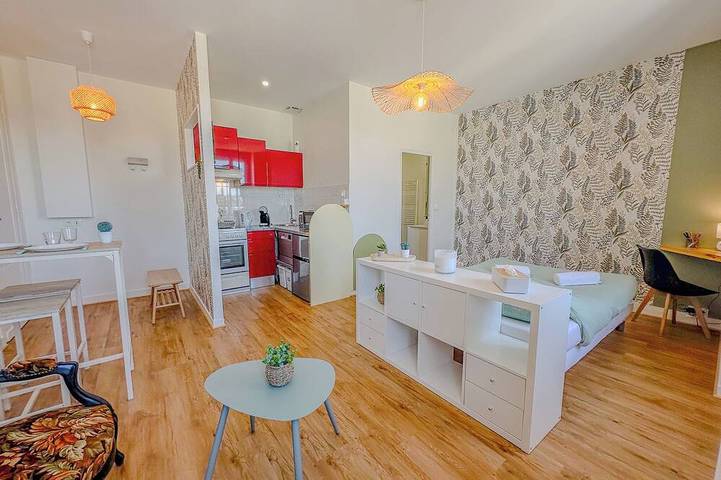 Apartamento entero, Studio Cosy - Bath & Netflix - Ideal couple in Pauillac, Parque natural regional del Médoc