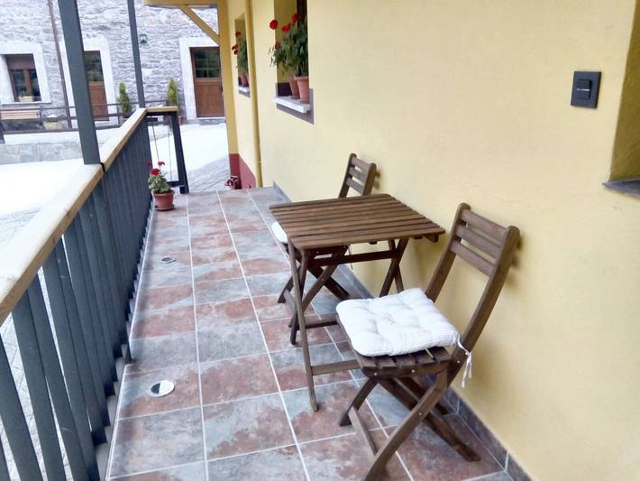 Estudio para 4 personas, con terraza - 1