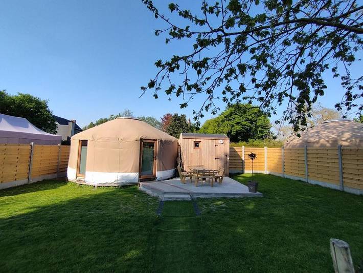 Location de vacances pour 6 personnes, avec Terrasse ainsi que Jardin et Vue dans Brugelette