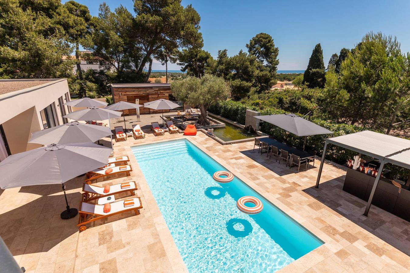 Maison d'hôtes d'exception. - Chambre 2 in Cap d'Agde, Agde