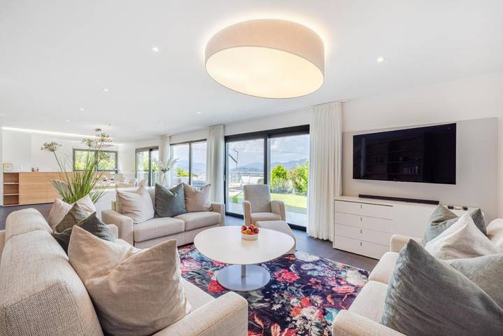 Villa für 6 Personen, mit Seeblick und Garten sowie Ausblick und Pool im Ticino - 3