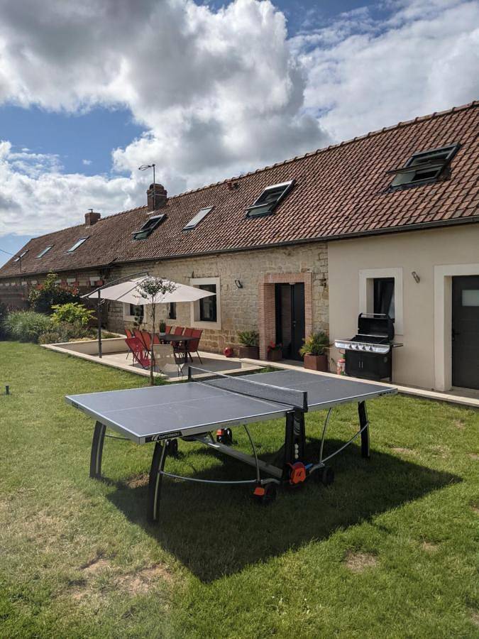 Maison de vacances pour 11 personnes, avec vue et jardin