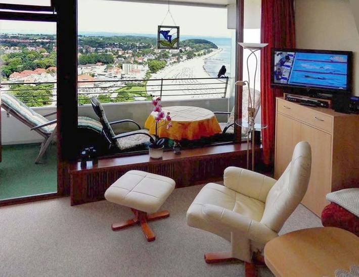 Ferienwohnung für 2 Personen, mit Balkon und Pool sowie Sauna und Seeblick in Travemünde - 3