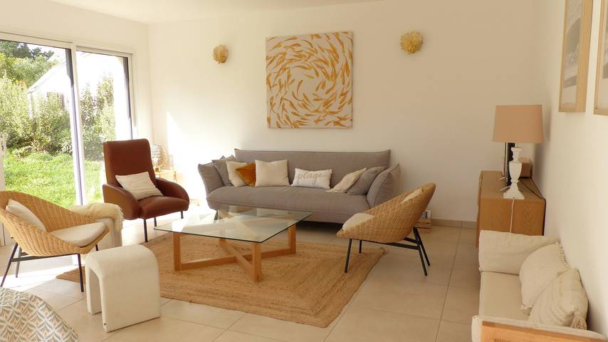 Location de vacances pour 10 personnes, avec jardin et terrasse à Locmariaquer - 4