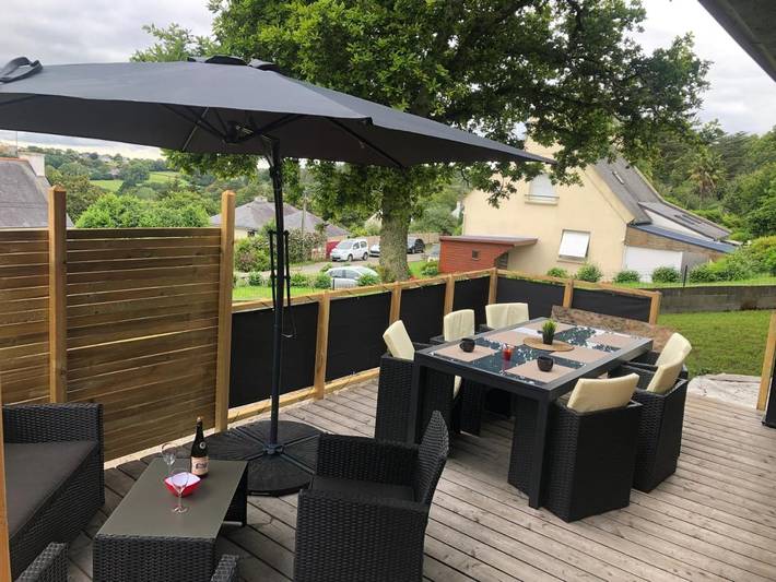 Location de vacances pour 4 personnes, avec jardin et vue, animaux acceptés à Ergué-Gabéric - 2