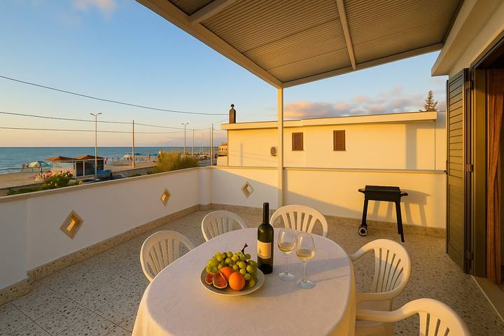 Gîte pour 6 personnes, avec Balcon ainsi que Terrasse et Jardin à Castellammare del Golfo - 3
