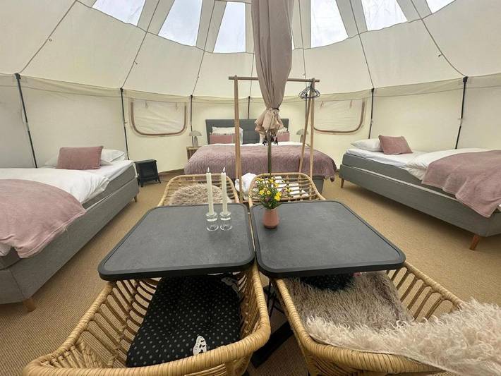 Camping für 4 Personen, mit Sauna und Whirlpool sowie Garten in Dänemark - 2