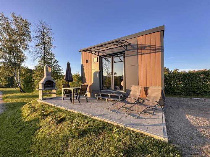 Chalet für 2 Personen, mit Garten und Terrasse - 1