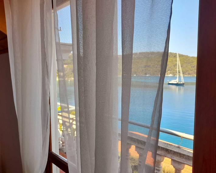Ganze Wohnung, Sponga 2 Apartment mit Balkon und Meerblick in Mljet