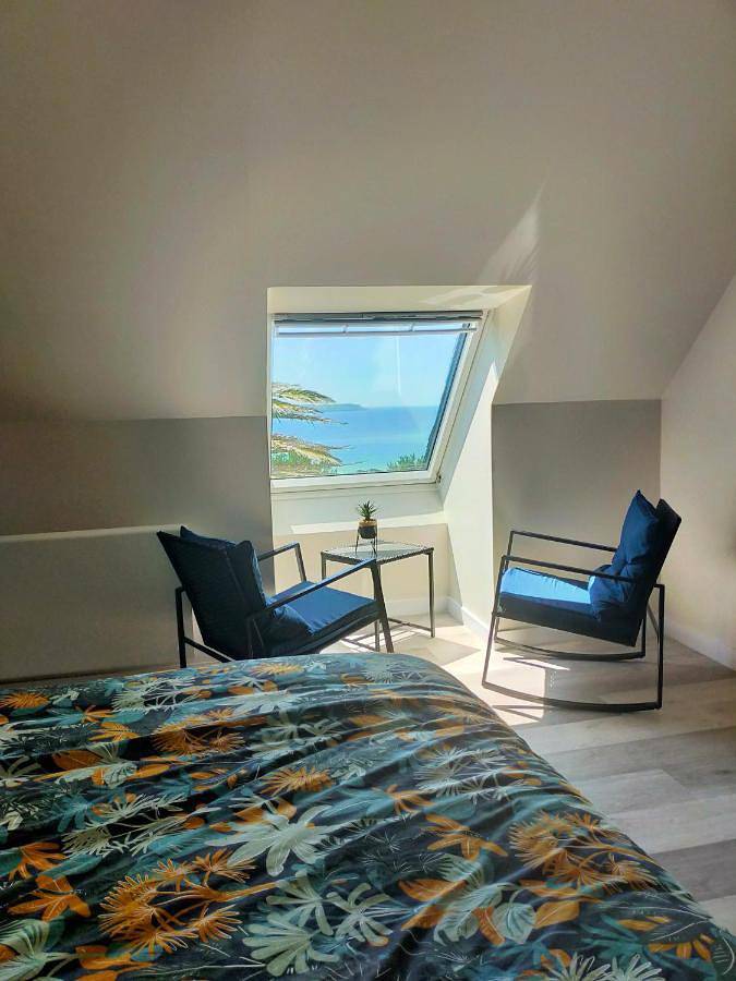 Location de vacances pour 8 personnes, avec vue et jardin dans Plage Kervel - 4