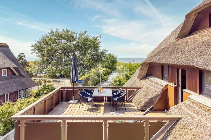 Ferienwohnung für 5 Personen, mit Balkon und Terrasse sowie Garten und Sauna im Dierhagen Ost - 2