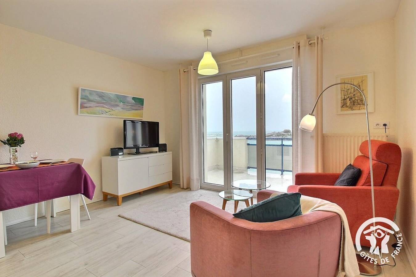 Grande vue mer in Coz Pors, Trégastel