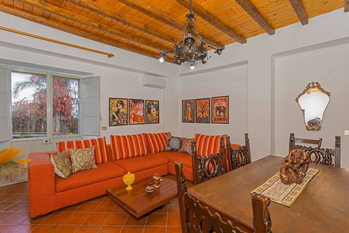 Ganze Wohnung, Apartment „Casa Valerio“ mit Meerblick, Wlan und Klimaanlage in Fiumefreddo di Sicilia, Ätna