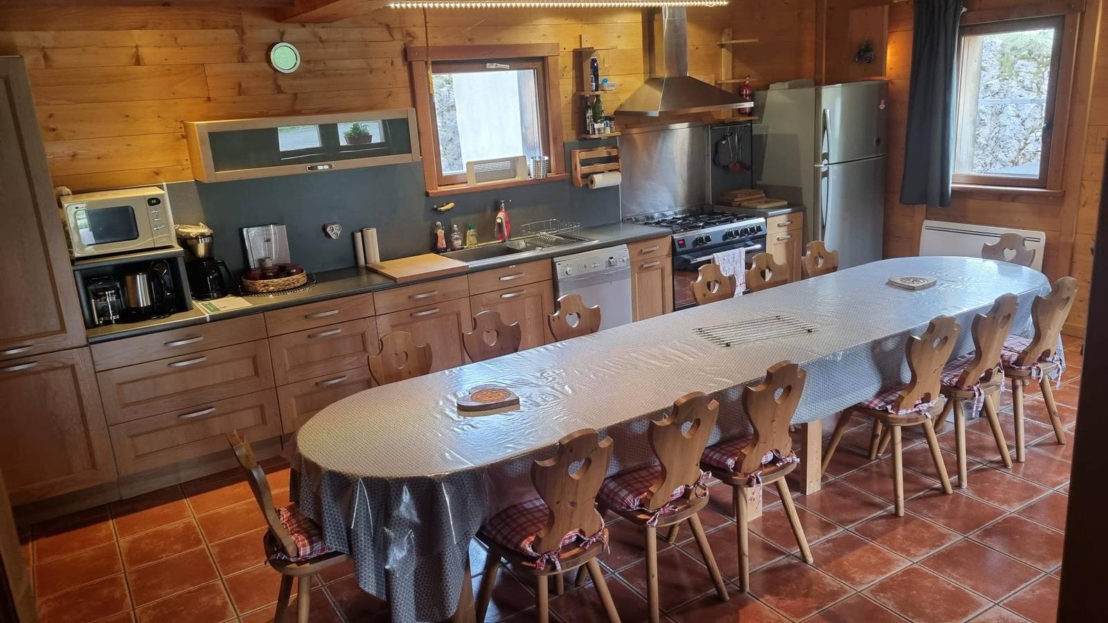 Gîte für 15 Personen mit Terrasse in Bouvante, Parc naturel régional du Vercors