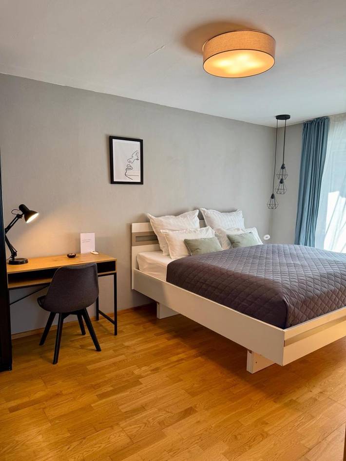 Ferienwohnung für 3 Personen, mit Ausblick und Garten sowie Balkon in Salzburg - 3
