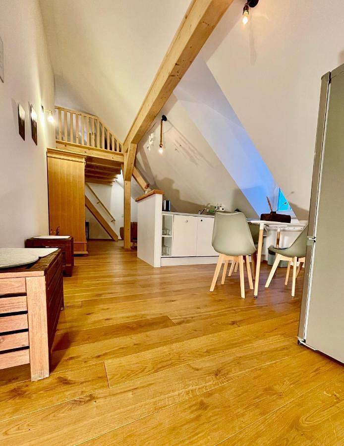 Ferienwohnung für 4 Personen, mit Balkon und Terrasse sowie Ausblick