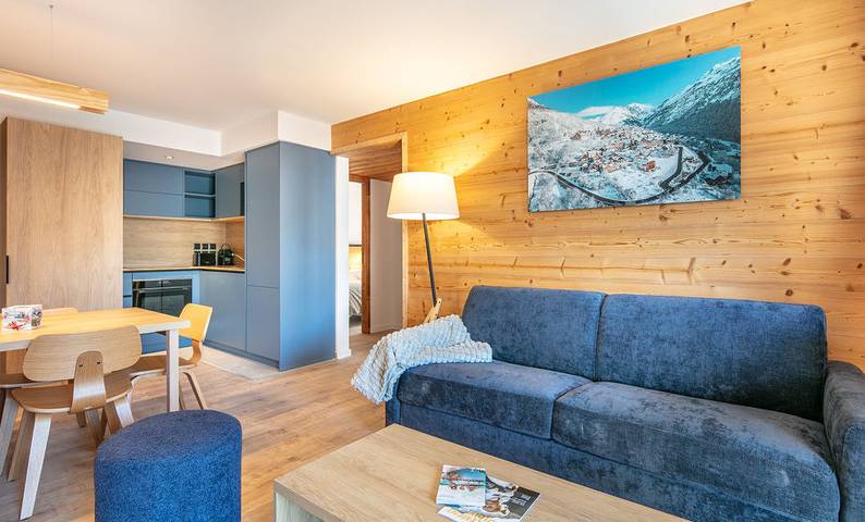 Gîte pour 2 personnes, avec Balcon ainsi que Piscine et Sauna dans L'Alpe d'Huez - 2