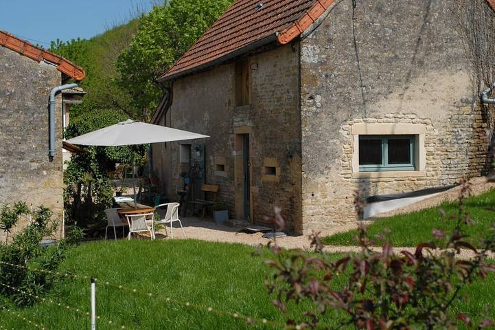 Maison de vacances pour 5 personnes, avec Balcon ainsi que Terrasse et Jardin