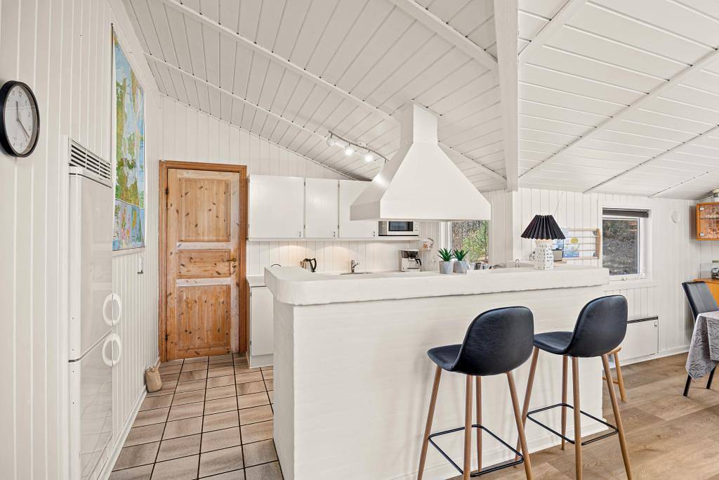 Klassisches Ferienhaus für 6 Personen + 2 Hunde mit Sauna & Außenwhirlpool  in Nørre Nebel, Varde