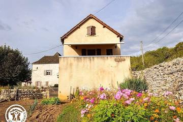 Gîte pour 4 personnes, avec jardin, animaux acceptés à Brengues