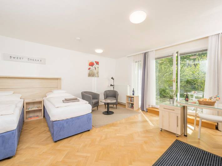 Apartamento de vacaciones para 2 personas, con jardín y terraza - 1