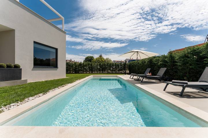 Ferienhaus für 6 Personen, mit Garten und Pool sowie Terrasse in Funtana - 3